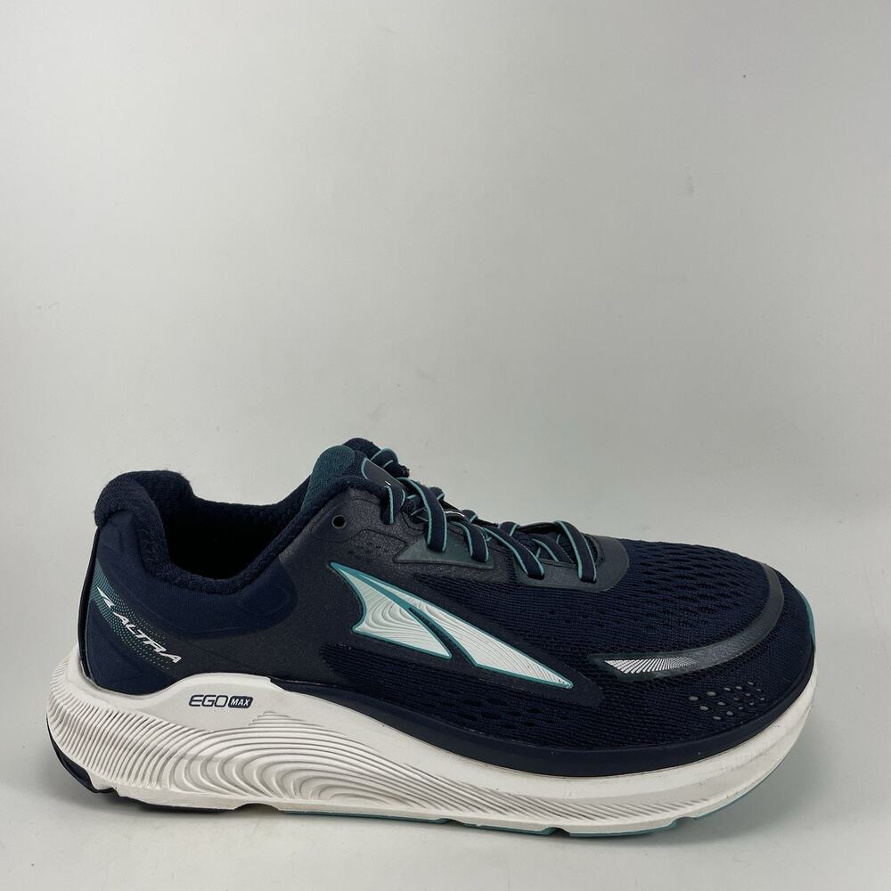 Altra Provision 6 Road Running Shoes Womens Size 8 Navy White Low Top Athletic